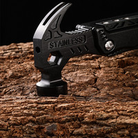 Camping Tool Outdoor Multi-functional Claw Vehicle Safety Folding Broken Window Escape Hammer Woodworking