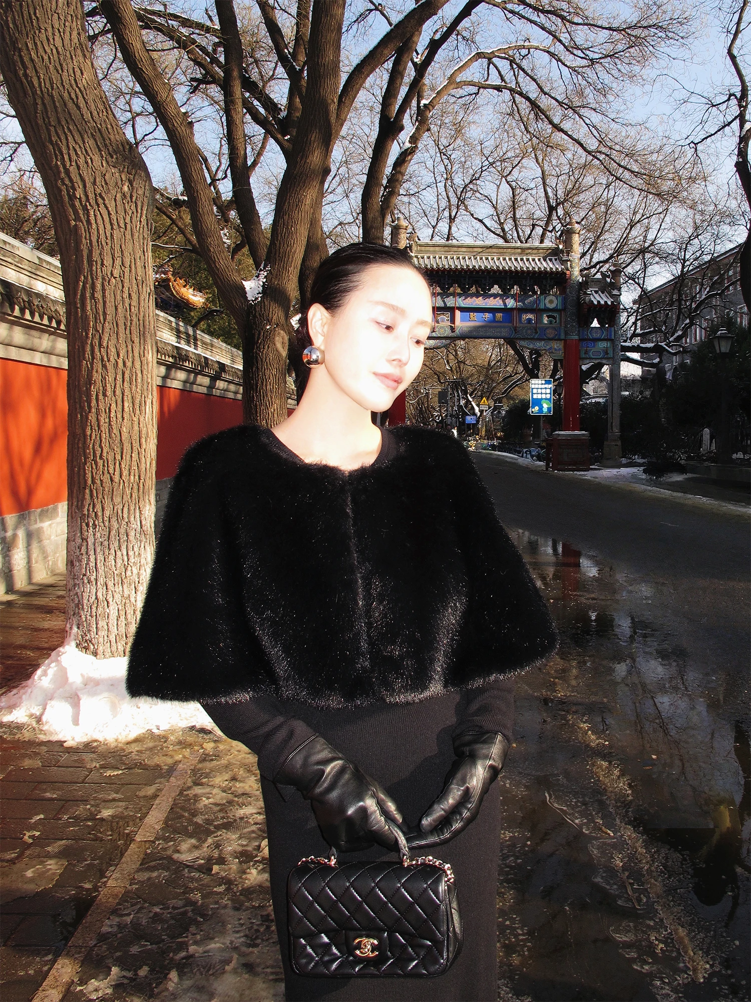 

Вечернее платье Bla, шило, пальто, женская верхняя одежда, теплая зимняя мода, подставка из полиэстера, ультра-короткая длина