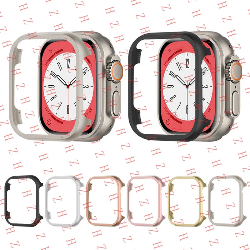 P+ Metal Frame Cover For Apple Watch Ultra 49mm Series 11 10 Bumper Case Protector