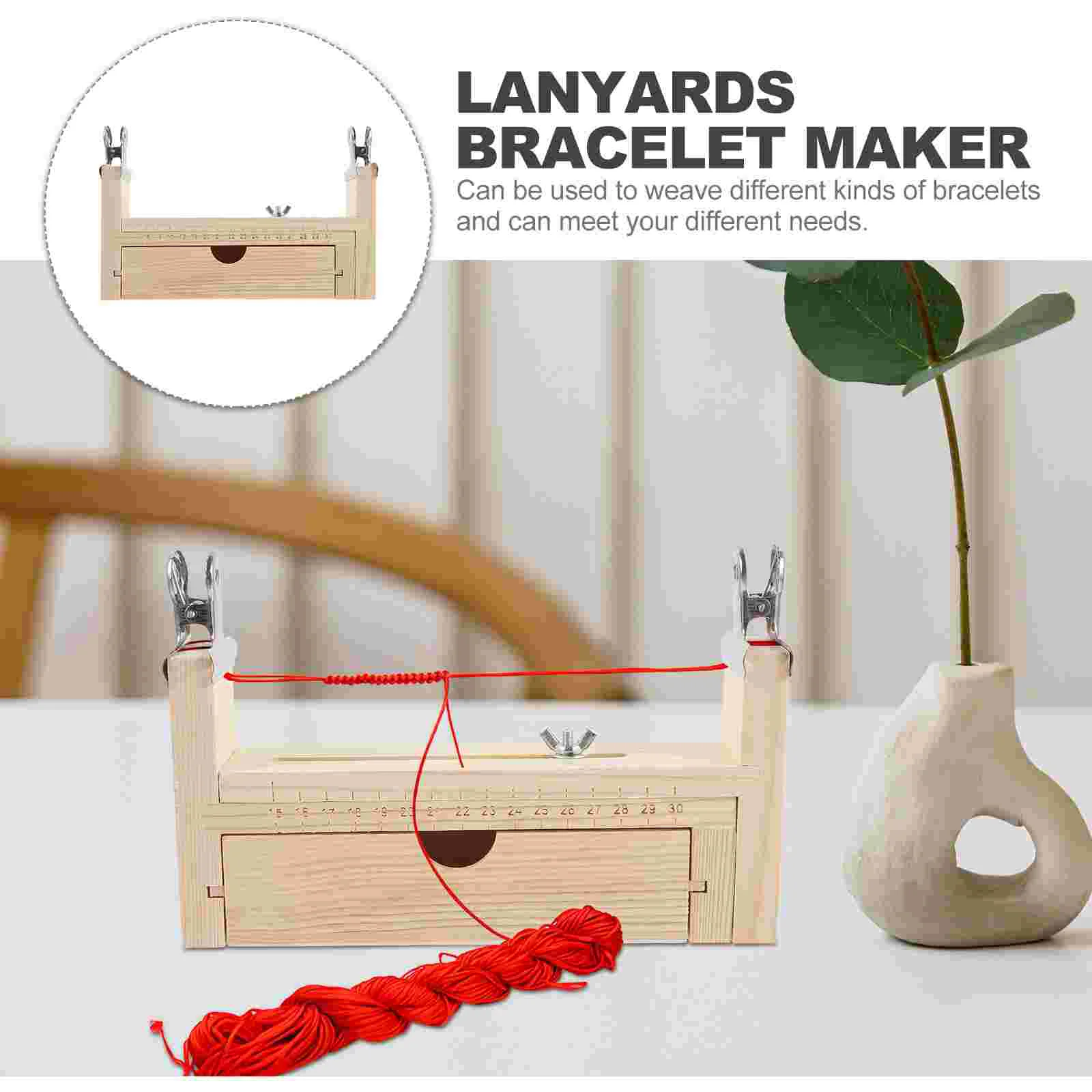 Braid Bracelets Maker Wristbands Lanyards Weaving Tool Jewelry Making Tools