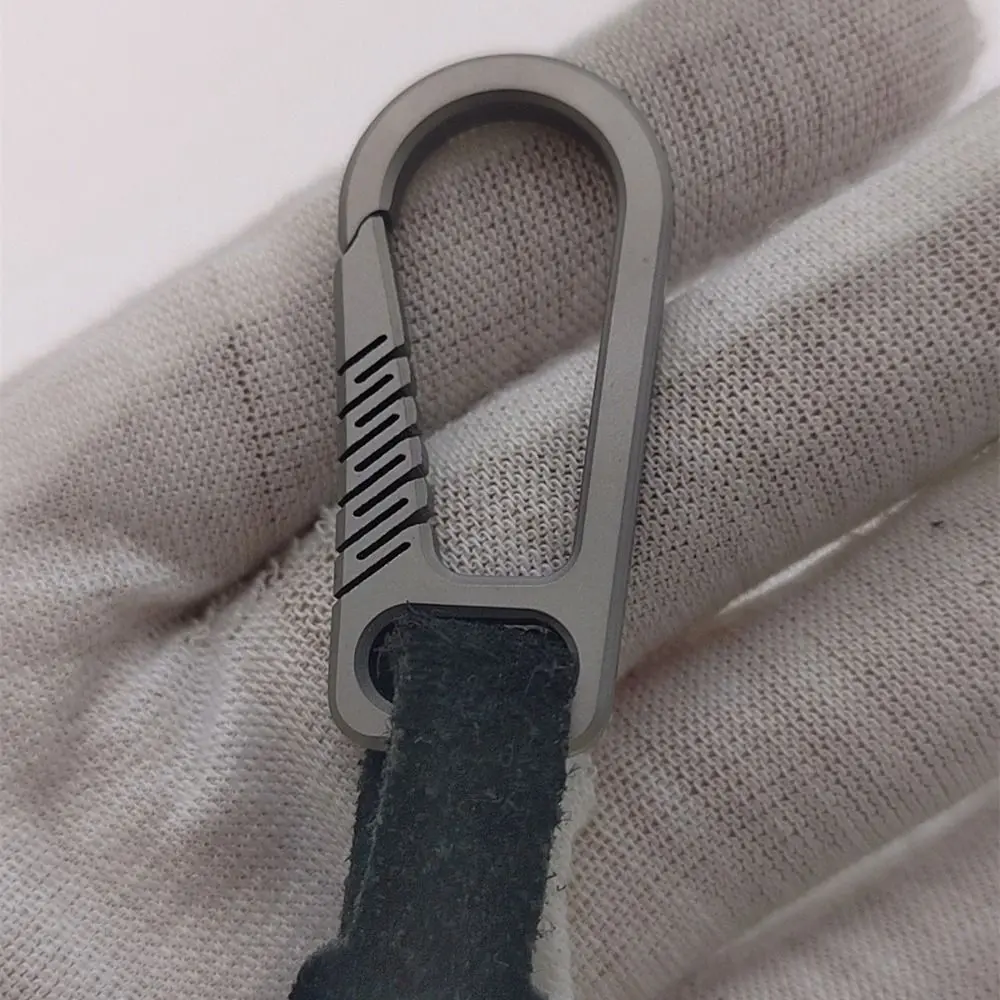 Super Lightweight Key Rings Titanium Alloy KeyRings High Quality Keychains Buckle Man Car Keychain Male Creativity Gift EDC Tool