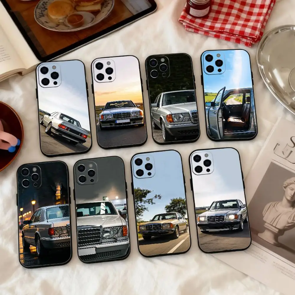 

D-DTM W-W126 Oldtimer Car Phone Case Silicone Soft For IPhone 17 16 15 14 13 12 11 X XR Plus Pro Max Plus