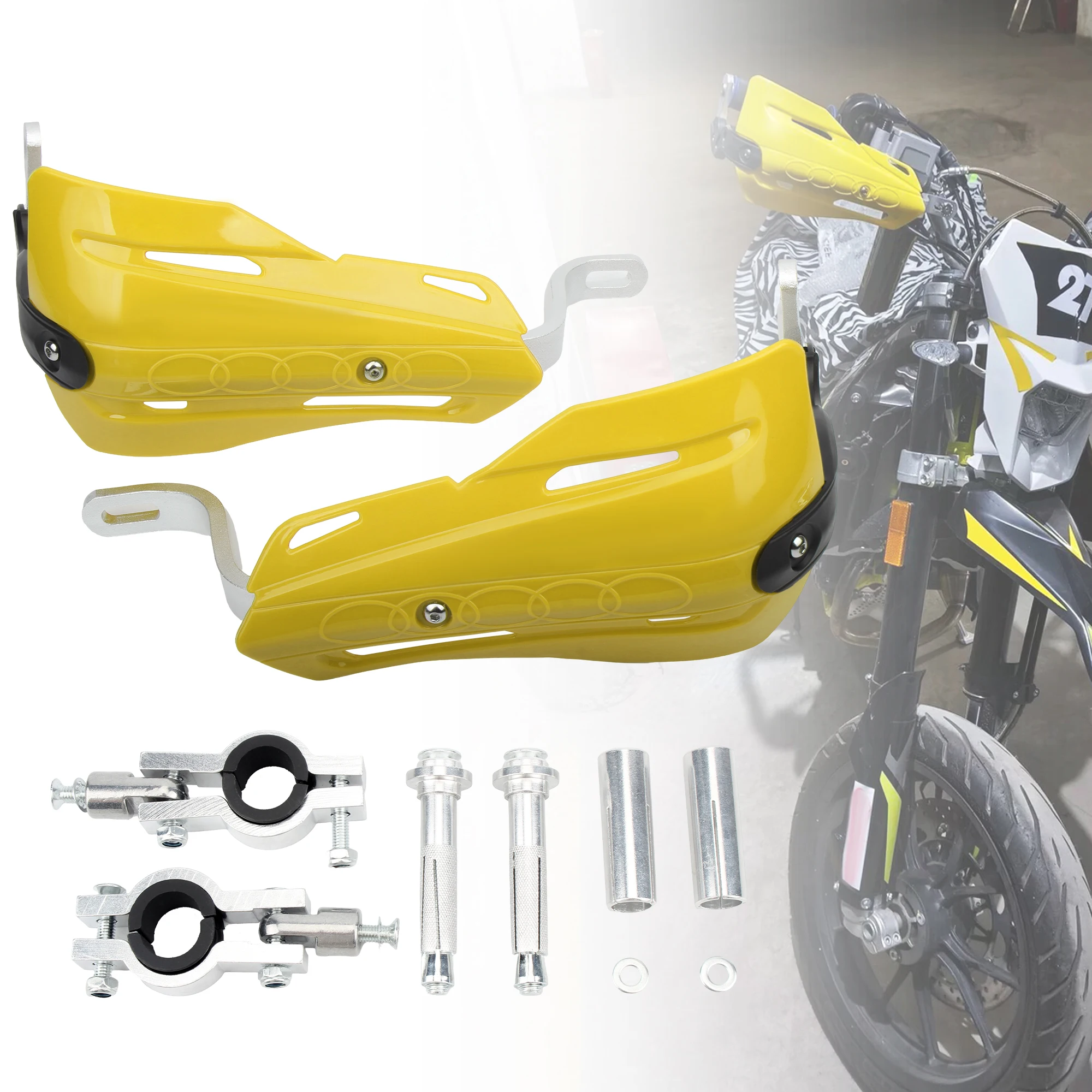 

Motorcycle Hand Guard 22MM 28MM for Audi Handlebars Protection ATV UTV Dirt Pit Bike Motocross Universel Accessories