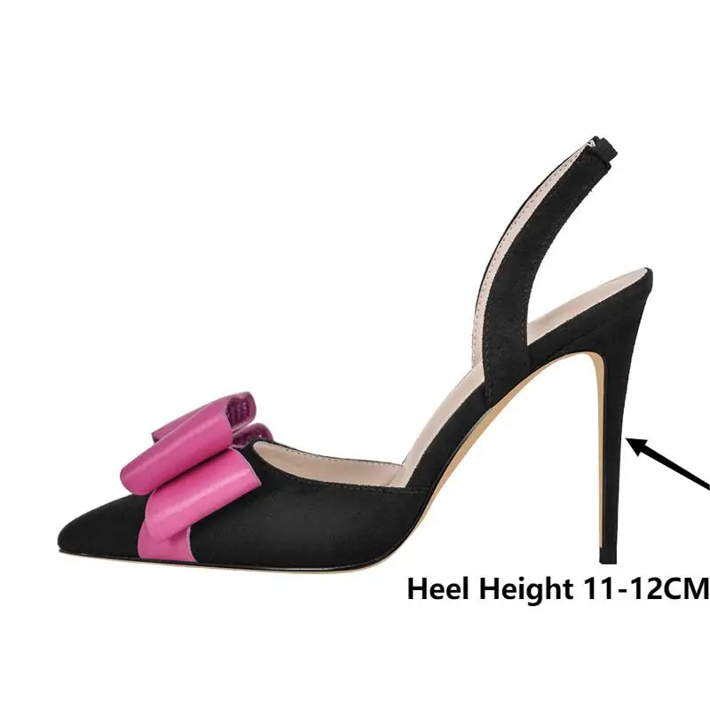 Onlymaker Women Pointed-Toe 10CM Thin High Heel Ankle Strap Fashion Stiletto Pumps