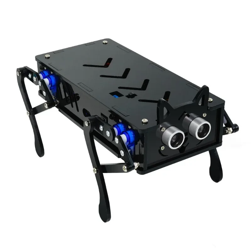 

Four-legged mechanical dog bionic robot, intelligent programmable learning remote control robot dog electronic pet DIY kit