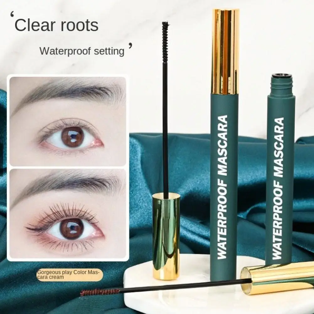 New Magic 4 Colors Skinny Mascara Magic Color Waterproof Fiber Silk Eyelash Mascara Slender Long Dropshippng Stay Mascara Y1H8