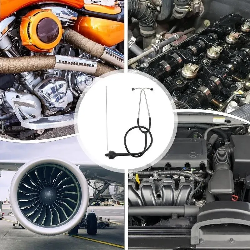 1pc Auto Cylinder Stethoscope, Mechanics Stethoscope Car Engine Block Diagnostic Automotive Hearing Tool Detection