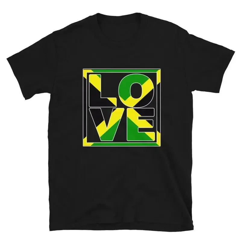 Jamaican Flag T Shirt Caribbean