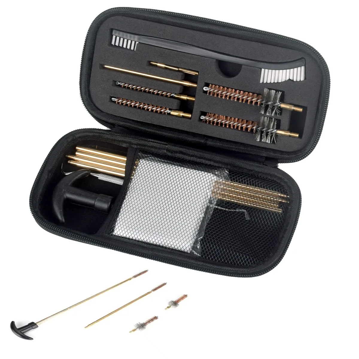 

Набор щеток для чистки медных стволов оружия, инструменты для обслуживания оружия, аксессуары для AR15, AR10, M4, M16, AK47, Glock G17, G19, 22, 34, 43X