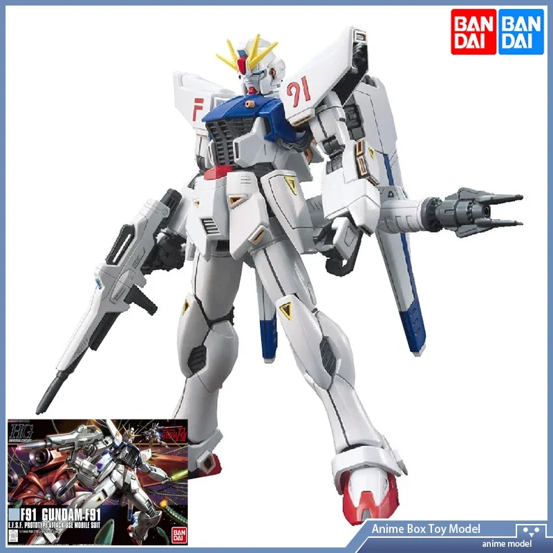 

Gundam Bandai HGUC 1/144 F-91 F91 Assembly Action Mech Original Product