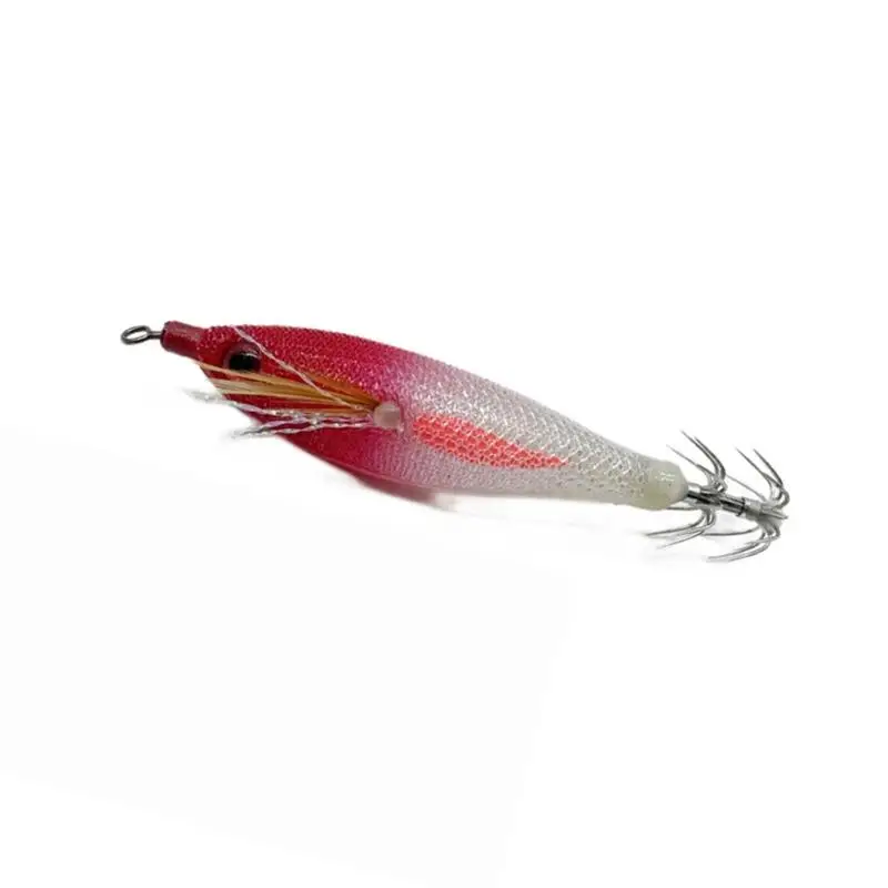 Garnelenköder, Köder, Tintenfisch-Jig, Angelköder, leuchtender Jig-Haken, 8 6 g, künstliche harte Köder, Tintenfisch-Jig, Tintenfisch-Haken – Detail 2