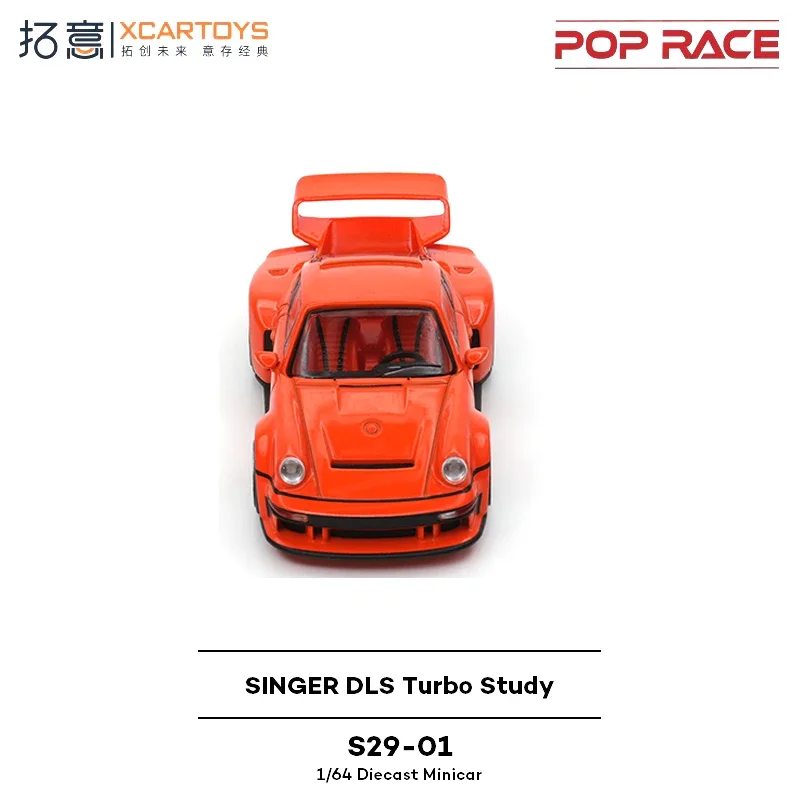 In Stock Xcartoys Singer 1:64 DLS Turbo 964 Track Diecast Diorama Model Collection Miniature Toys