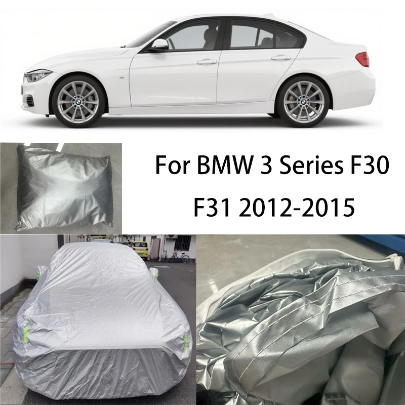 

For BMW 3 Series F30 F31 2012-2015Car Cover Protection Sunscreen Heat Insulation Dust Resistant Scratch Car Exterior Accessories
