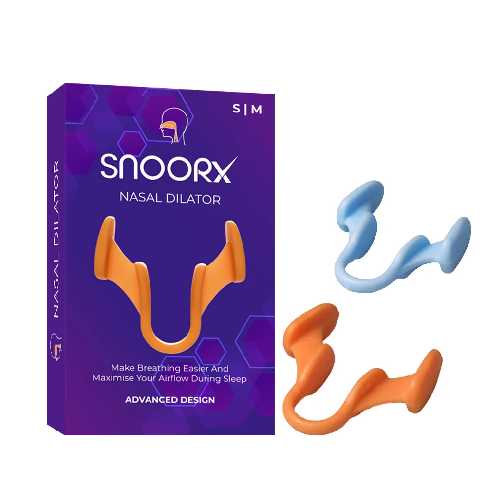 Hot Saling 2pcs/Box Snoring Anti Snore Sleep Aid Device Ease Breathing Silicone Nasal Dilator