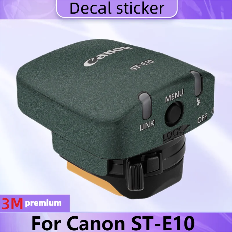 Aangepaste Sticker Voor Canon ST-E10 Sticker Huid Flash Signaal Zender Vinyl Wrap Film Beschermende Jas Ste10 St E10