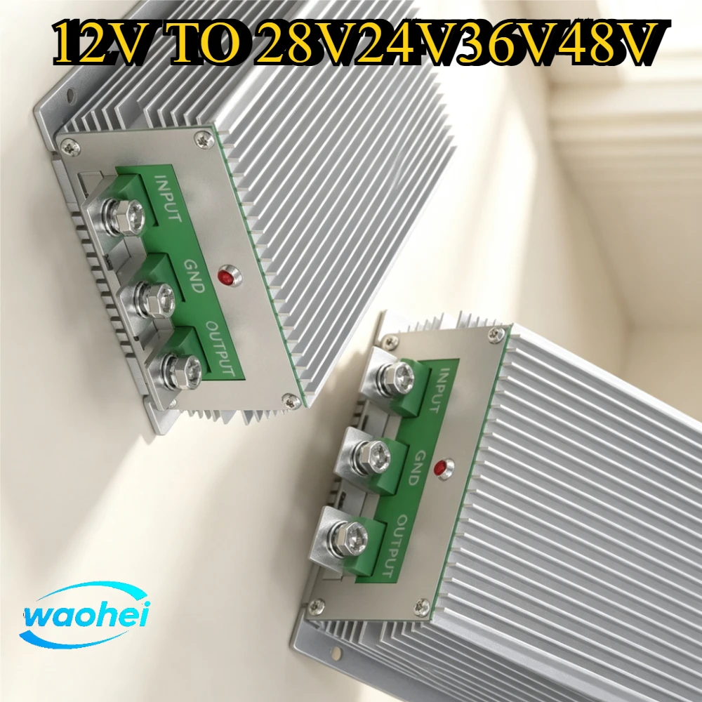 12V to 24V 280V 20A/25A/3A/40A Booster Wide Voltage Input 9-35V to 36V DC Power Converter 24V 20A 36V 20A Inverter Transformer