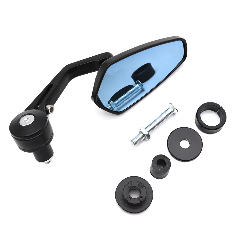 2Pcs Motorcycle Handle Bar End Rearview Mirror Universal Motorcycle Rearview Mirror For Ducati BMW Honda Suzuki Kawasaki image 5