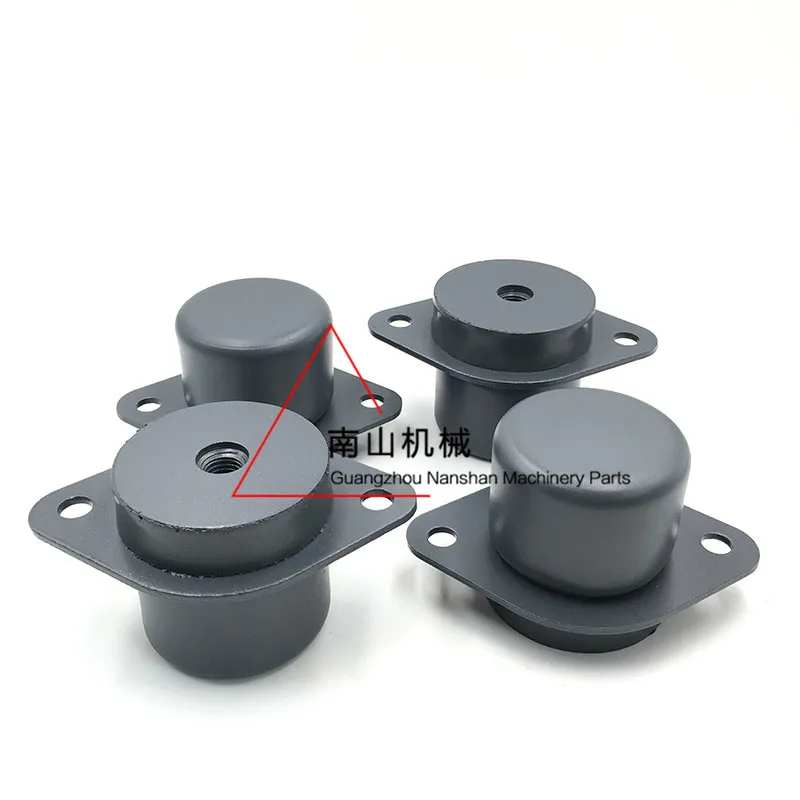 

ENGINE COUNTS Shandong Lingong LG60/65/80/85 cab shock absorbing rubber cushioning pad driving floor excavator accessories