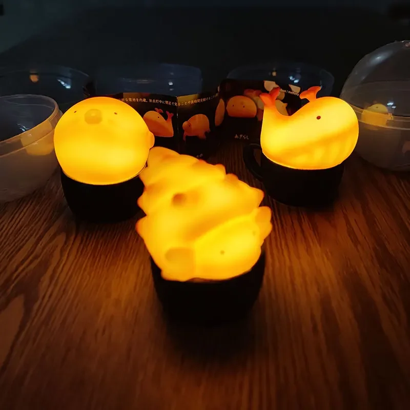 Cetacea Modeling Glow in The Dark Desktop Collection Ornament Keepsake Action Figure Model Toys