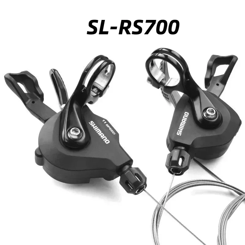 Shimano RS700 SL-RS700 Left 2s/ Right 11s Flatbar Road Bike Bicycle Shifter Lever Black 11 Speed Bike Bicycle Accessories