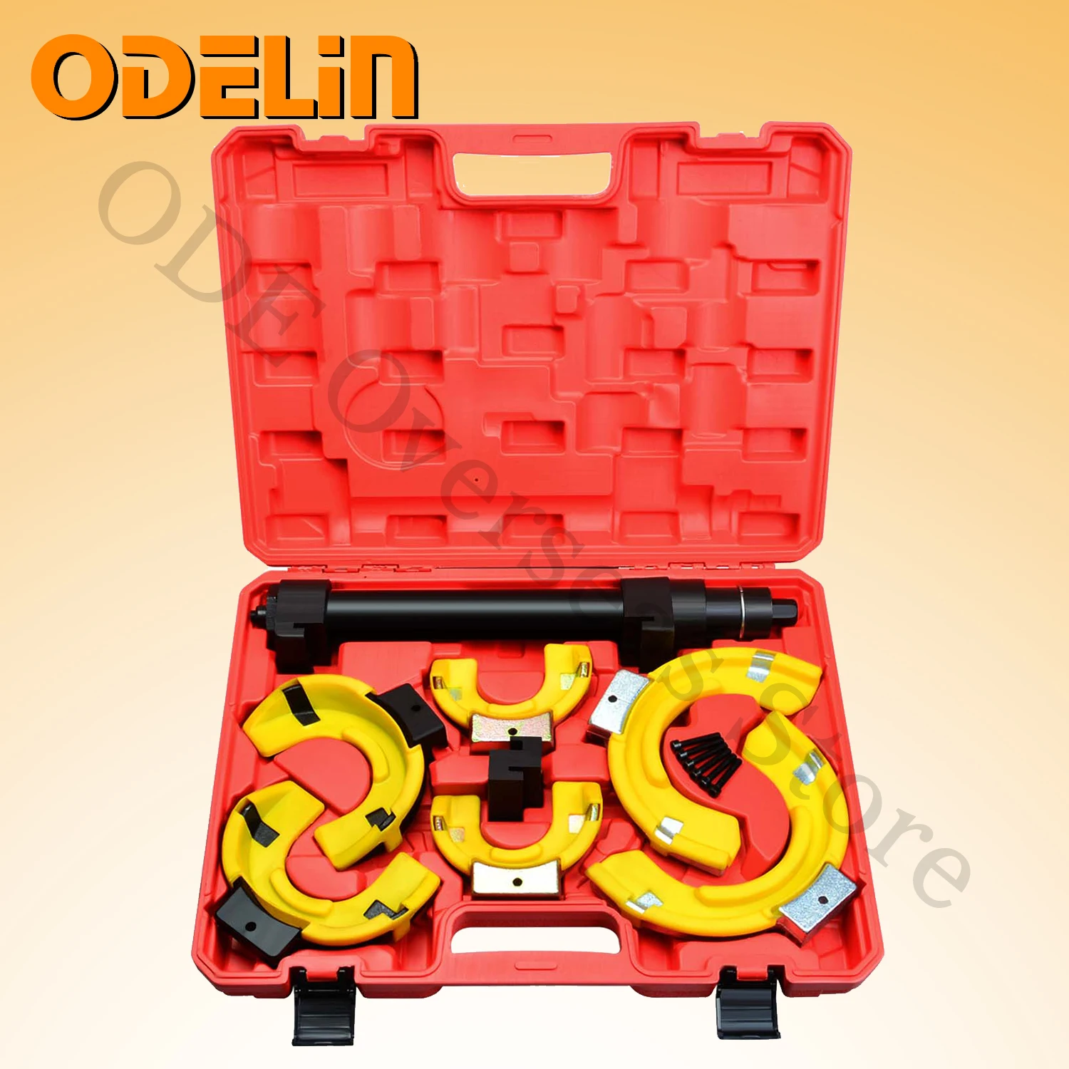 Strut Lente Compressor Macpherson Strut Lente Compressor Kit Verwisselbare Vork Strut Coil Extractor Remover Tool