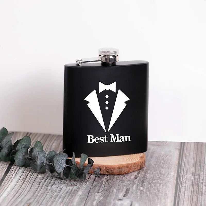 Father of the bride Flask Groom to be Wedding engagement Camping bachelor party Bach weekend Groomsman Best Man Proposal gift