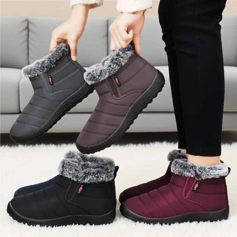 

Winter New Women's Thick Cotton Boots Cold Resistant and Warm Snow Boots Multi-functional Casual Women's Daily Casual