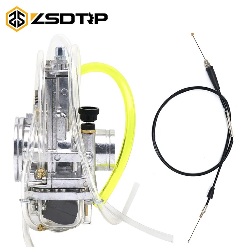 ZSDTRP 2 Stroke Motorcycle Carburetor for Yamaha YZ250 YZ400 YZ450 Lectron Billetron 28/30/32/34/36/38/40mm Carburettor