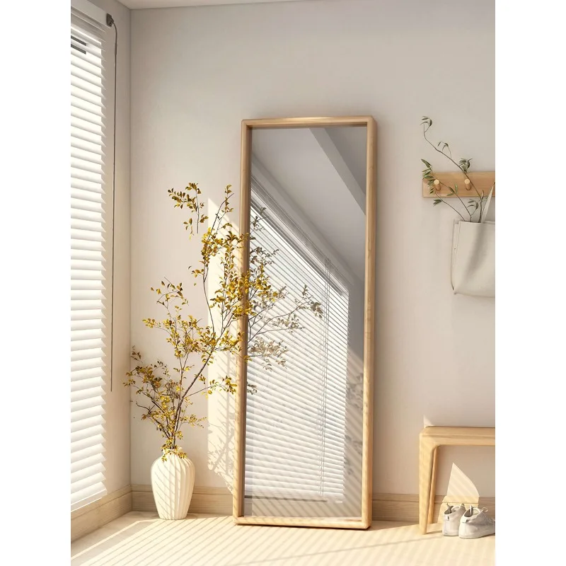 

Liangqiajiamu original solid wood home bedroom modern and simple