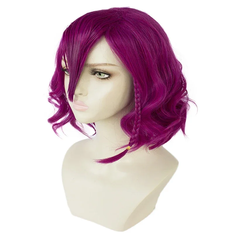 Danganronpa Kazuichi Souda Short Wig Cosplay Costume Dangan Ronpa Heat Resistant Synthetic Hair Men Women Wigs + Wig Cap