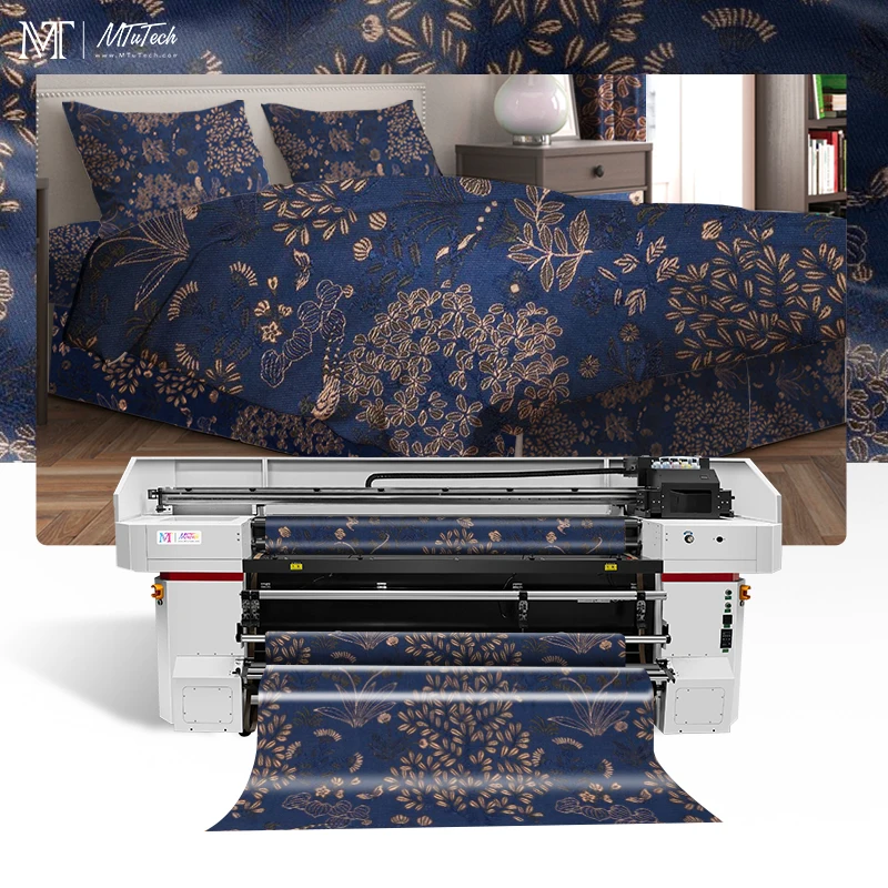 MTuTech Factory Price 2000mm Fabric Printer Textile Printing Machine Direct to Fabric Printer for Contton