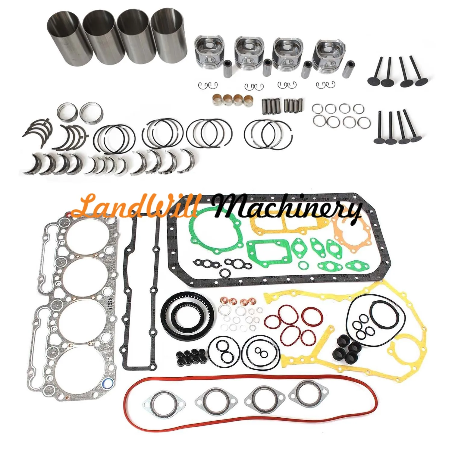 W04CT W04C-T Overhaul Rebuild Kit Fits For Hino Engine