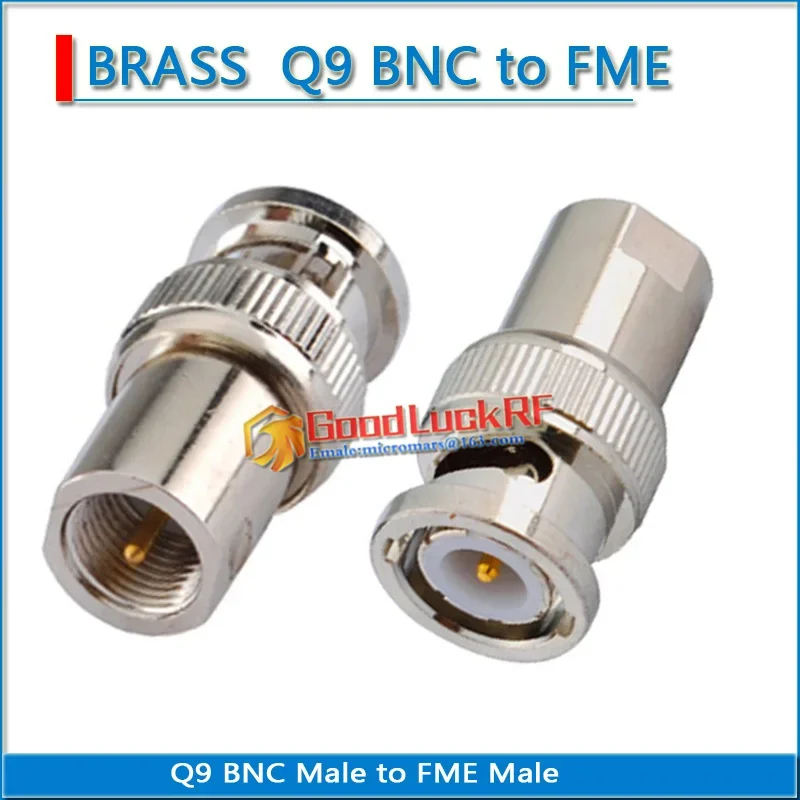 

200 Pcs Q9 BNC Male to FME Male