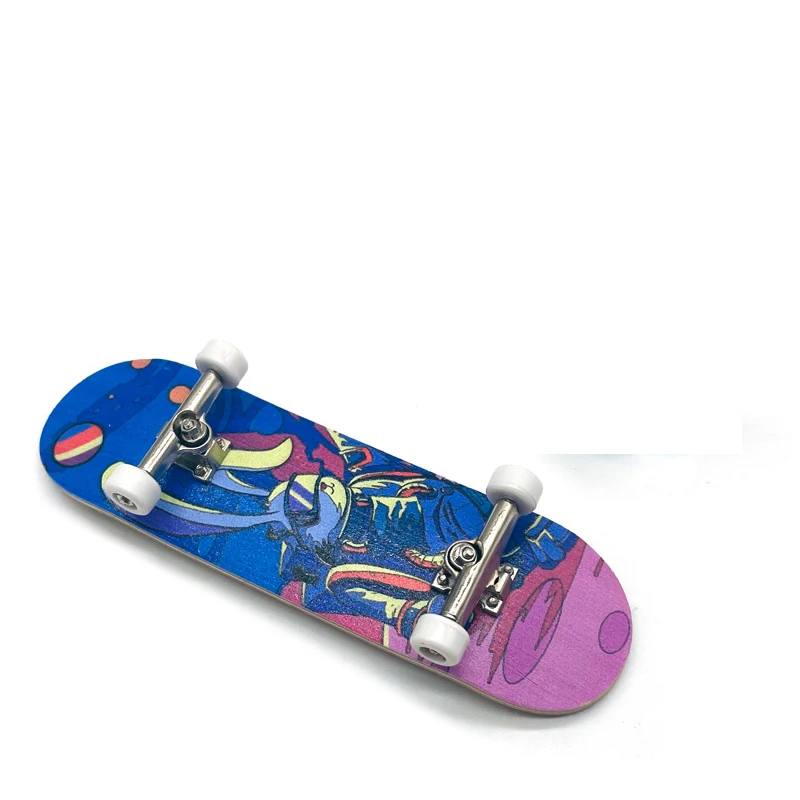 1 pz Mini Finger Skateboard Tastiera Creativa Novità Giocattoli Antistress Sensoriale Puzzle Giocattoli Decompressione Per Bambini Regali Divertenti