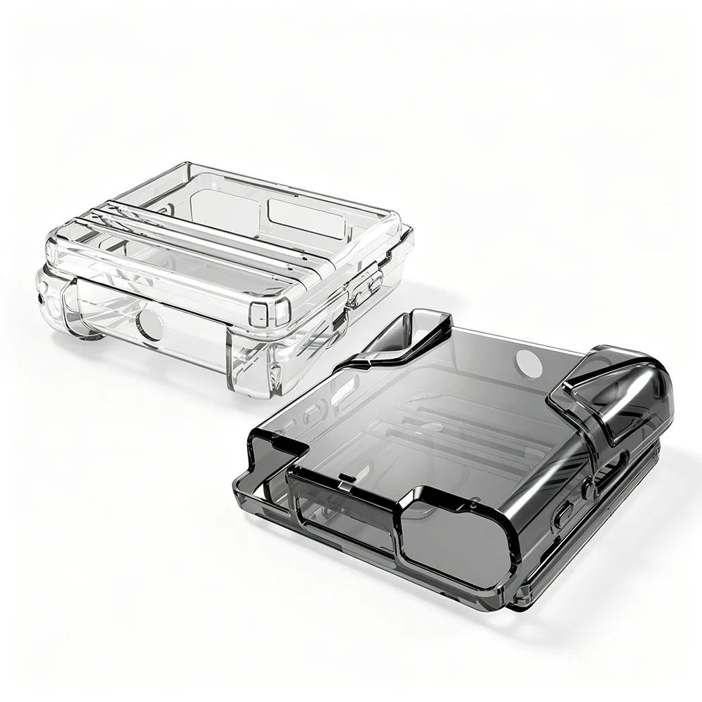 Transparent TPU Protective Cover For ANBERNIC RG34XXSP  Anti-Fall Anti-Scratch Handheld Game Console Protective Shell