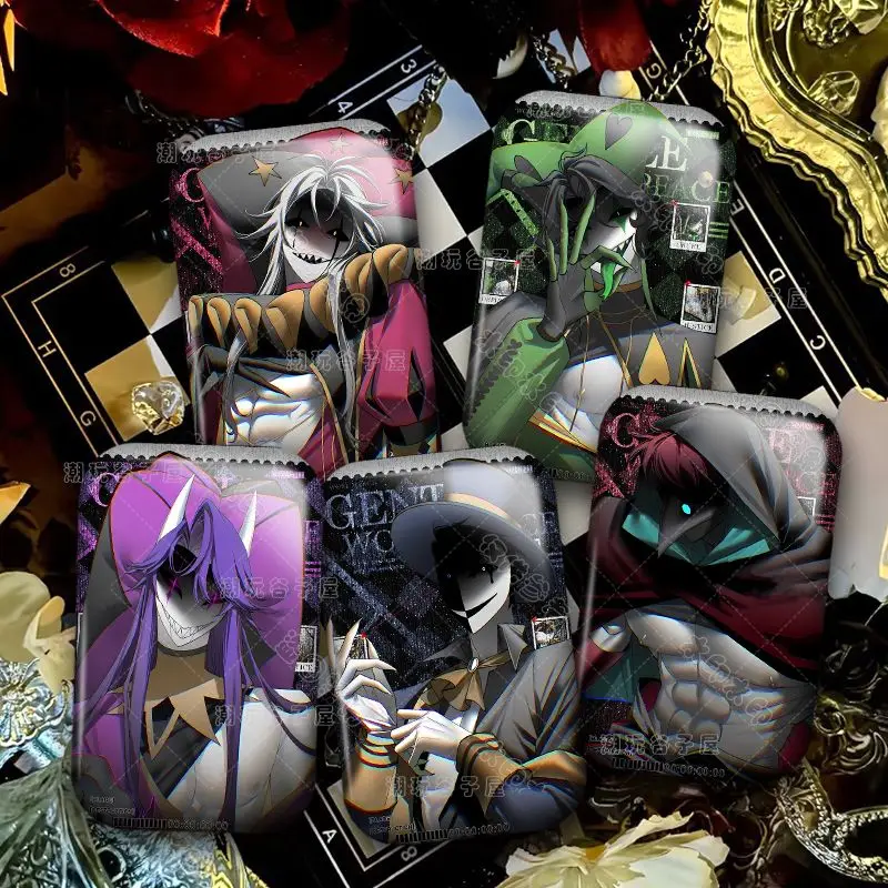 Pierrot Jester Harlequin Anime Badges Pins The Freak Circus Women Brooch Cartoon Kawaii Cosplay Brooches for Bag Accessorie Gift