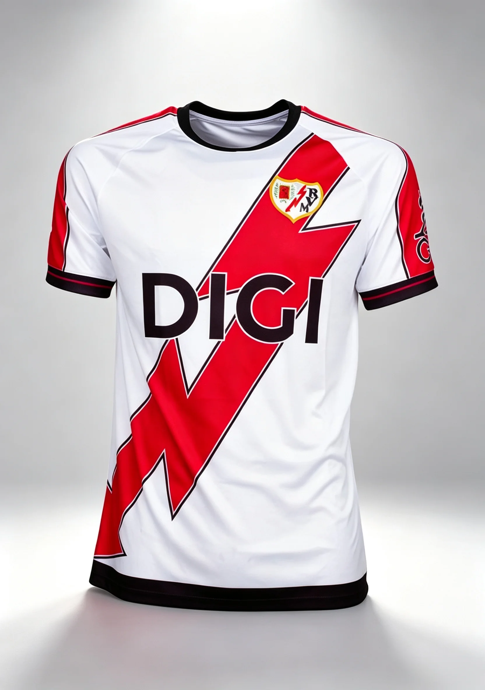 2026 Madrid Vallecano Football Jersey Men's Women's Summer Sports Oversize T-shirt Breathable Quick Drying Streetwear Clothing