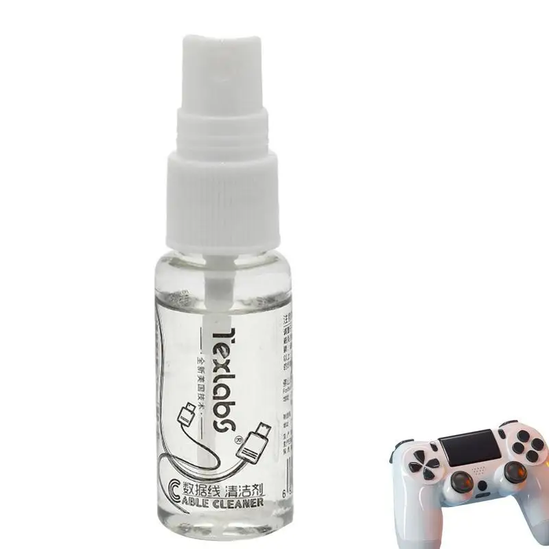 20ml Earphone Cable Cleaner Spray Phone Screen Keyboard Laptop Cleaner Agent For PC Monitor TV Phone  Earphone Cable Cleaner