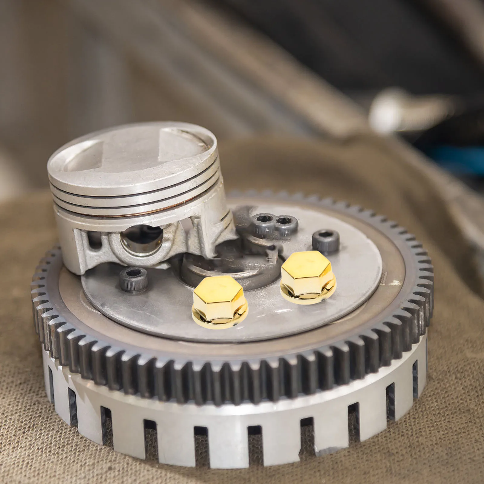 

30Pcs Motorcycle Bolt Caps Engine Toppers Stylish and Durable Easy to Match for Enhanced Appearance Motorcycle Hardware Covers