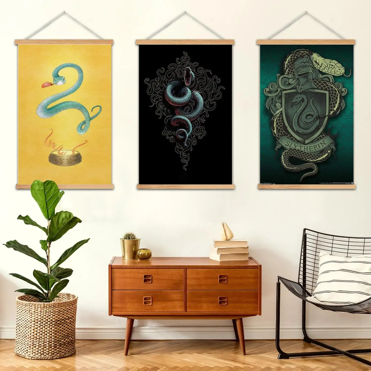 gladiator Cartoon Framed Wall Painting Canvas Art Poster and Wall Art  Modern Family Bedroom Decor Posters,Decorative painting