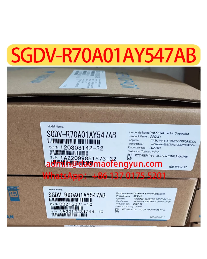 

SGDV-R70A01AY547AB Brand New Servo Drive Original Genuine，SGDV R70A01AY547AB，Fast Shipping
