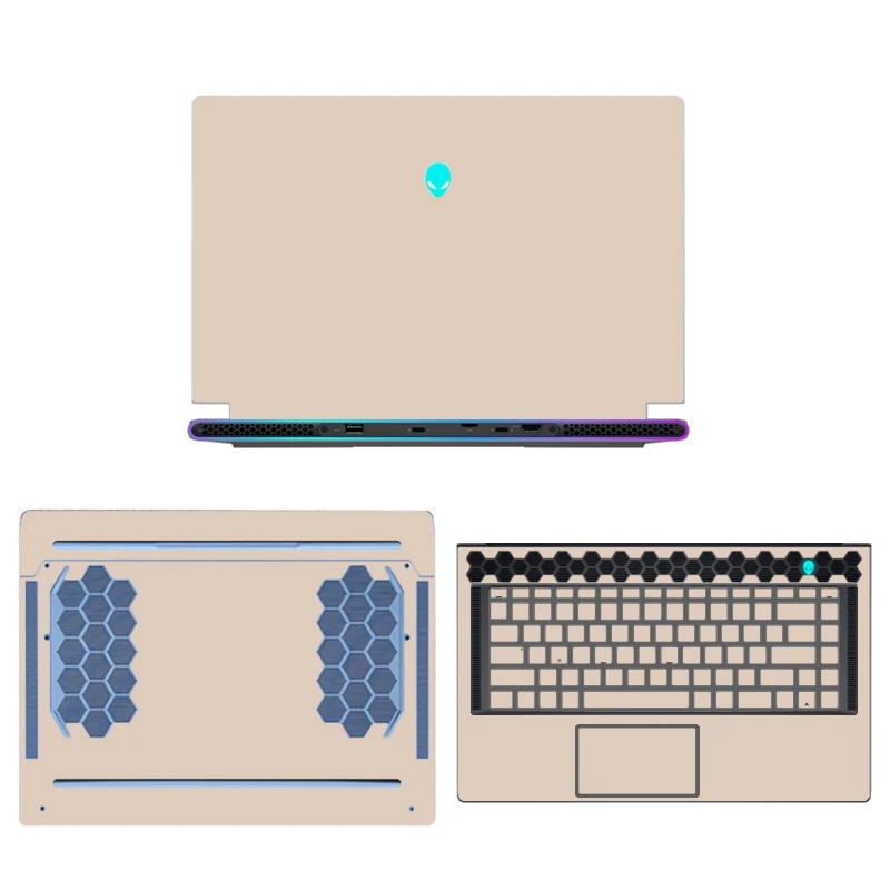 Скины для ноутбука Alienware X14 X15 X17 M16 R1 R2, наклейка для ноутбука Alienware X16 R1/M15 R7 R5/M17 R4 R5, индивидуальная пленка