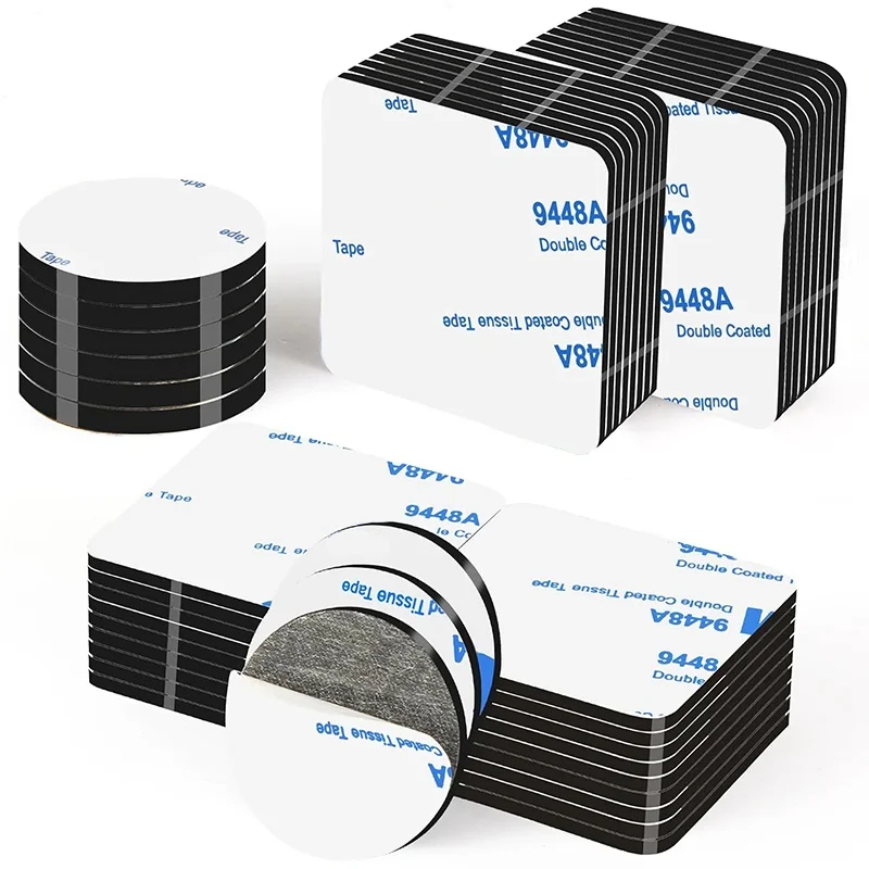 Mixed Strong EVA Double Sided Tape Foam Pads Self Adhesive No Trace Wall Mounting Stickers For Home Car Office Daily Supplies