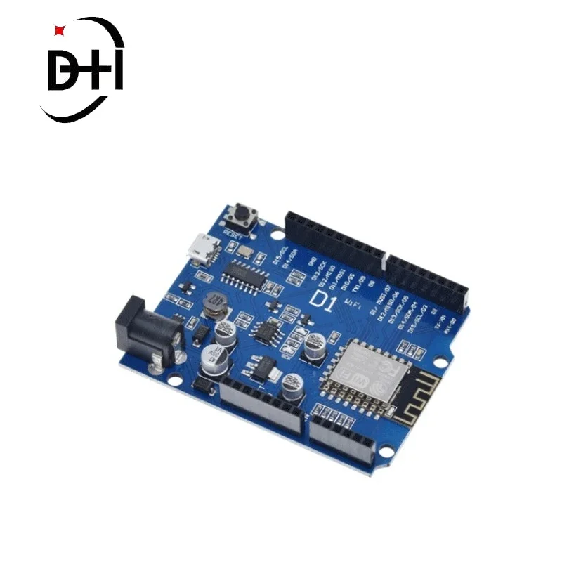 ESP-12E WeMos D1 для UNO R3 CH340 CH340G WiFi макетная плата на основе ESP8266 Защитная смарт-печатная плата для Arduino совместимый с IDE