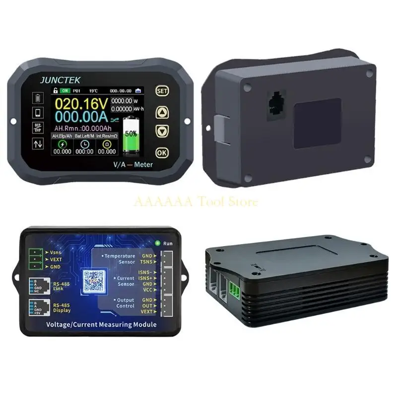 

A2BE Coulomb Counter Meter Battery Capacity Current Display 10-120V
