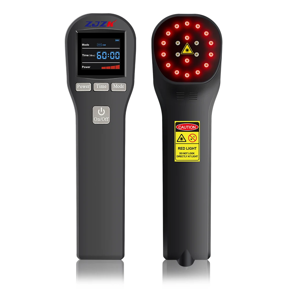 

ZJZK Portable Light Therapy Device Cold Laser Deep Tissue Treatment Pain Relief for Muscle Soreness Joint Rheumatism Arthritis