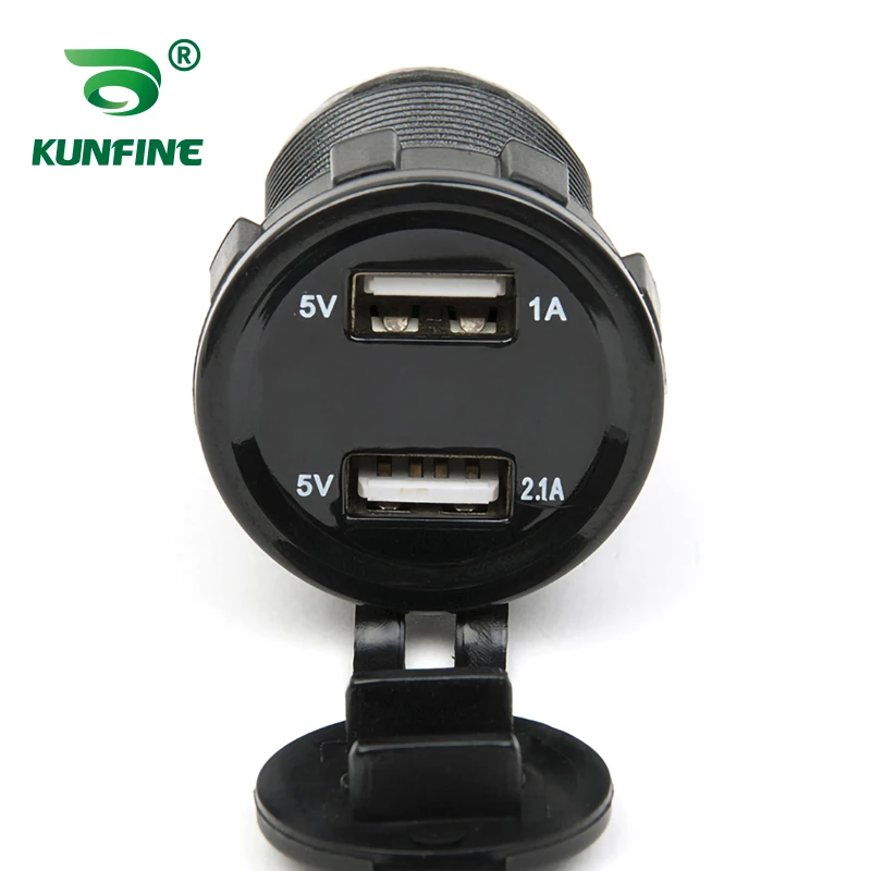 

Автомобильное зарядное устройство USB-зарядное устройство 2.1A IP66 водонепроницаемое для Boad Car