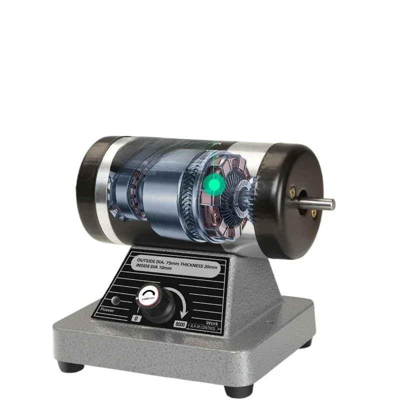 Small polishing machine Desktop household table mill Wenwan jewelry Metal electric grinding wheel cloth wheel machine