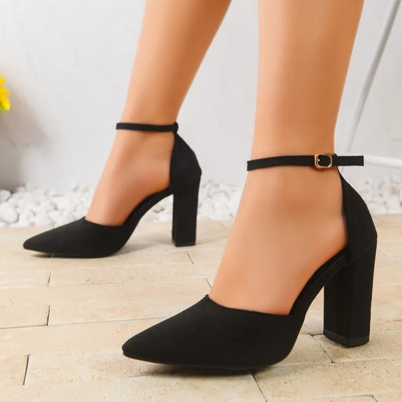 2026 Frühling Sommer Sandalen Neue Damen Spitze Pumps Koreanischer Stil Vielseitige Modische High Heels