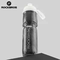 ROCKBROS Cycling Insulated Water Bottle 750ml PP5 Material Outdoor Sports Fitness Running Riding Camping Hiking Portable Kettle
